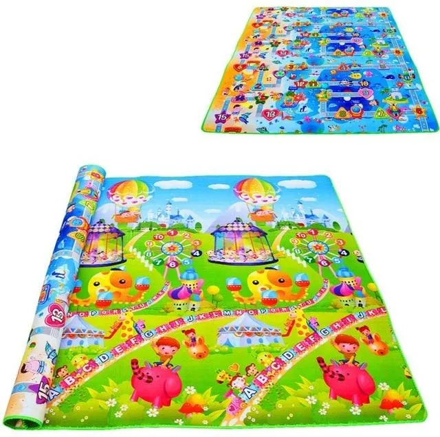 Educational Baby Crawl and Play Mat