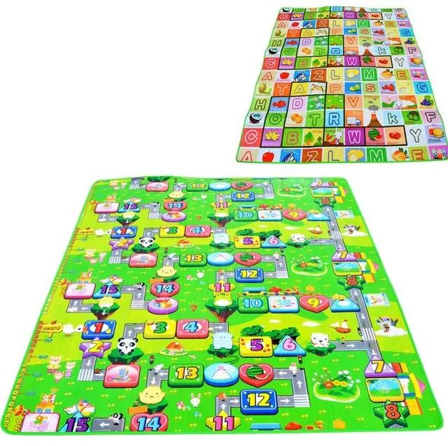 Educational Baby Crawl and Play Mat