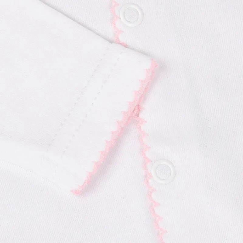 G.H.Hurt & Son Baby Fawn Babygrow - Pink