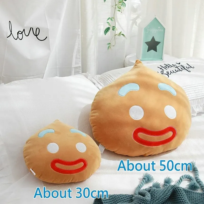 Gingerbread Man Stuffed Plush Pillow