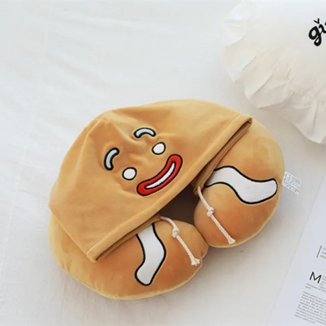 Gingerbread Man Stuffed Plush Pillow