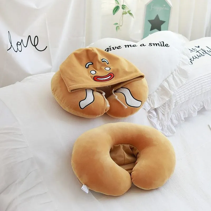 Gingerbread Man Stuffed Plush Pillow