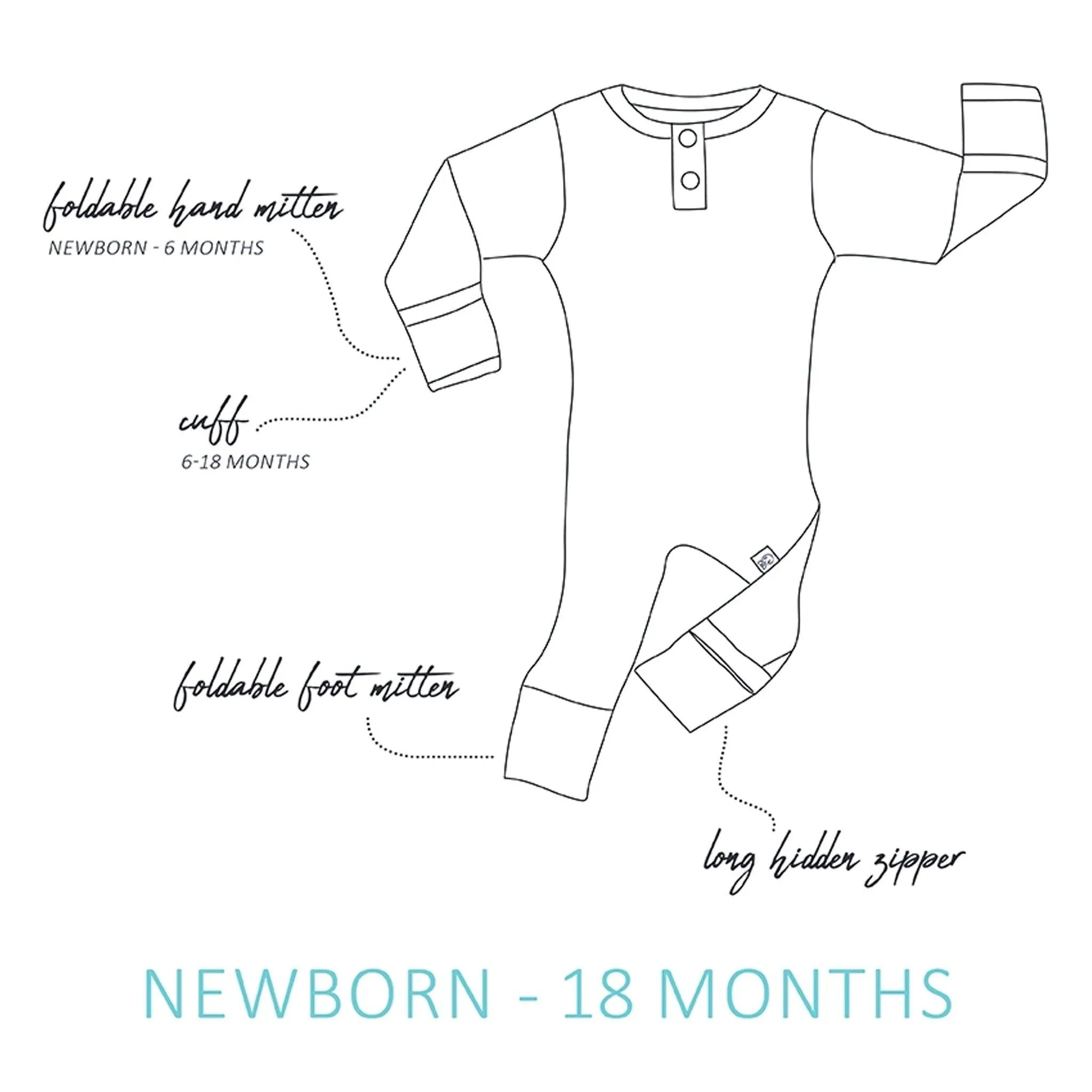 Growsuit (Rose) - Size 0-3 months (000)