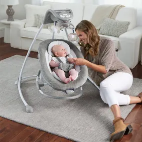 INGENUITY INLIGHTEN 2-IN-1 BABY SWING & ROCKER WITH COOL MESH, PEMBERTON INGENUITY INLIGHTEN 2-IN-1 BABY SWING & ROCKER WITH COOL MESH, PEMBERTON