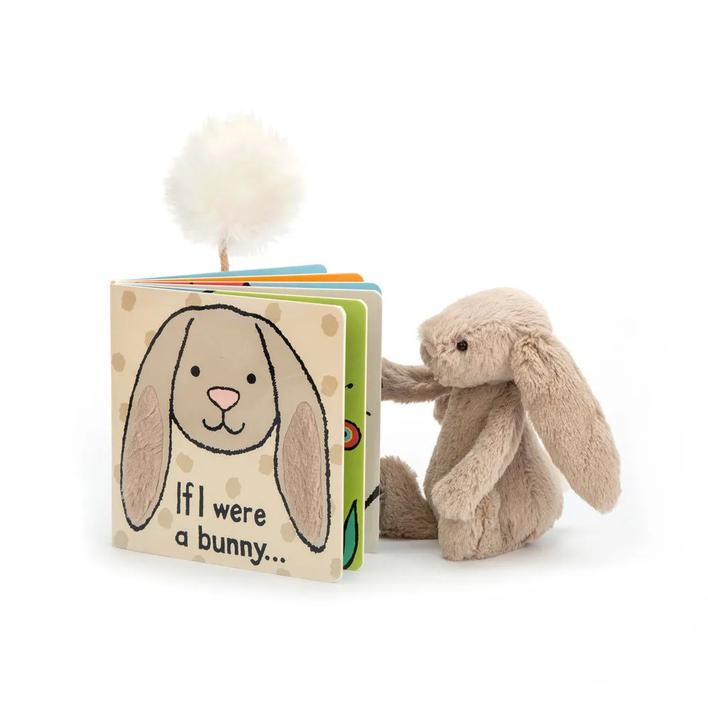 Jellycat Board  Book If I Were A Bunny (Beige)
