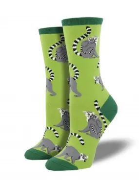 Lemur Alone Socks (Women's)