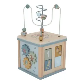 Little Dutch, Wooden Activity Cube, Forest Friends
