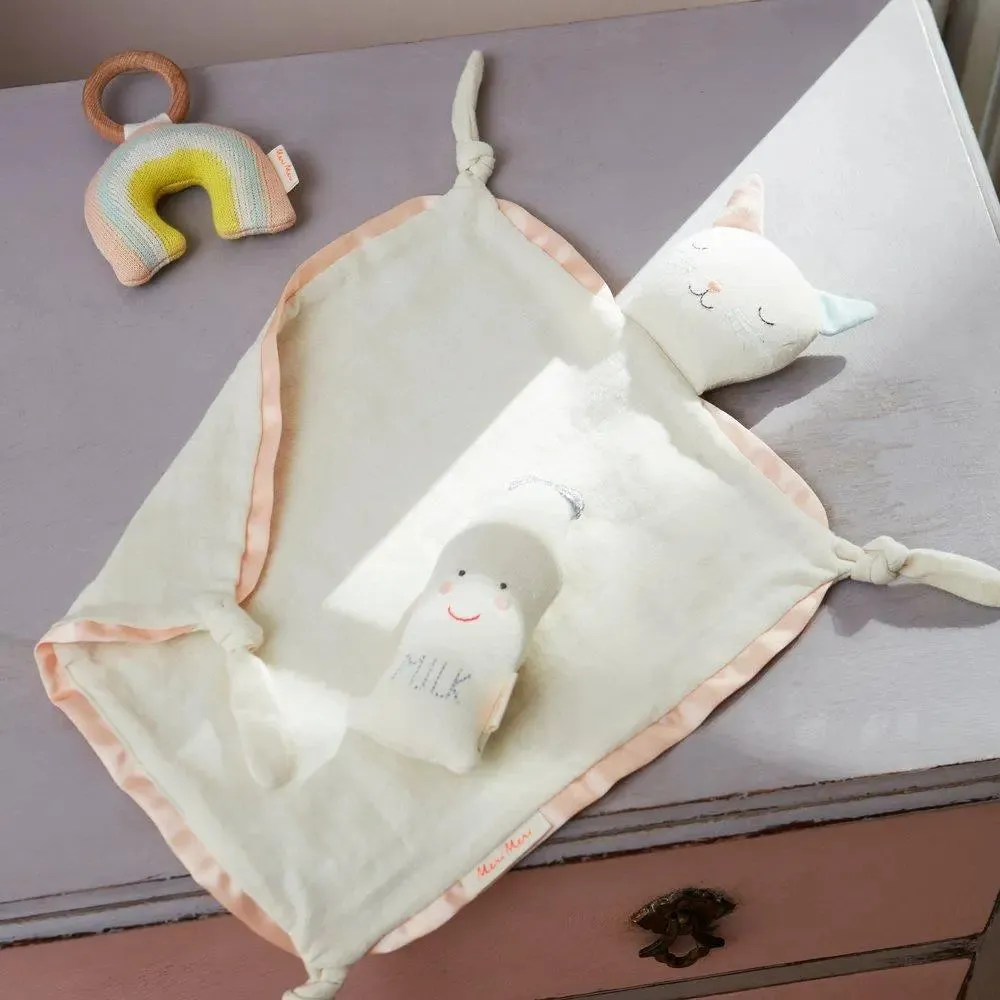 Milk Bottle Baby Rattle