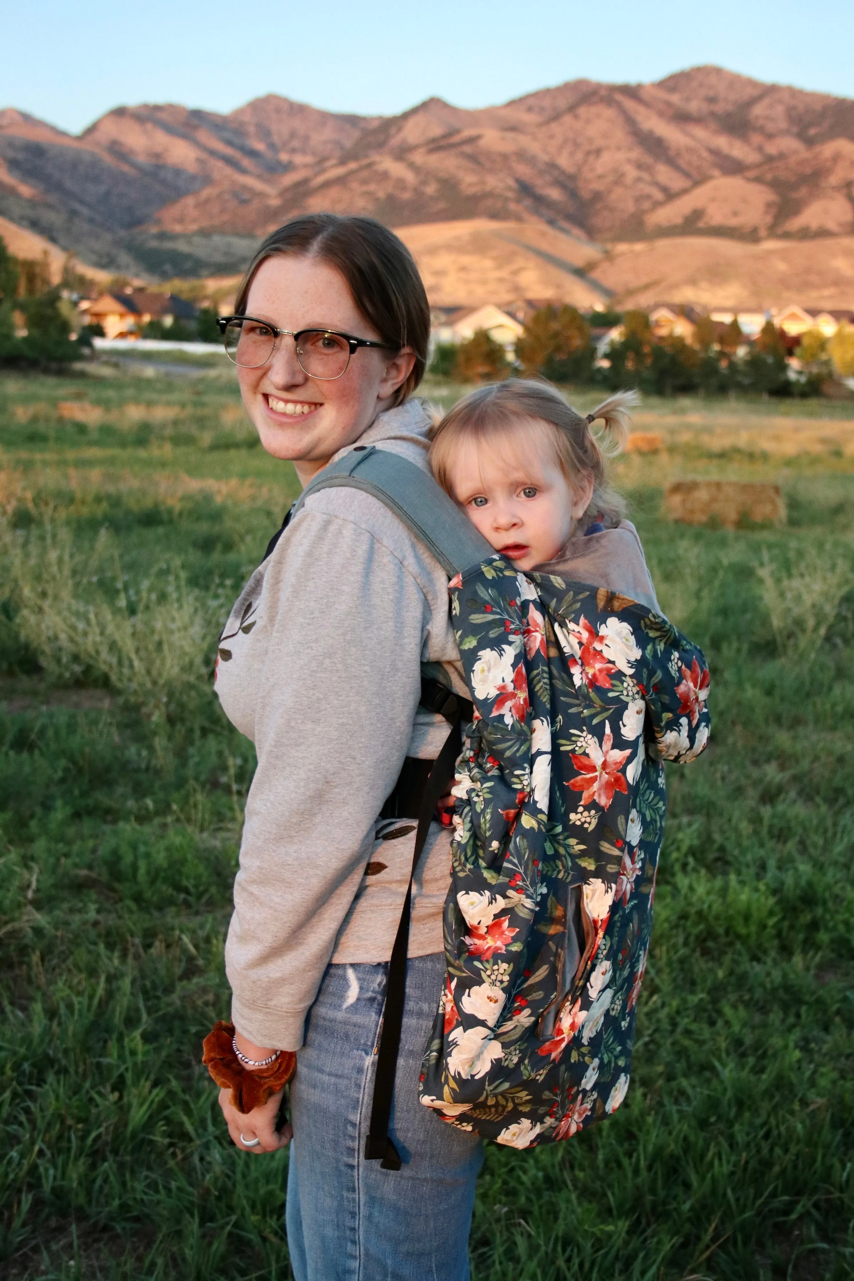 Mushroom Meadow- Luxe Carrier Cover