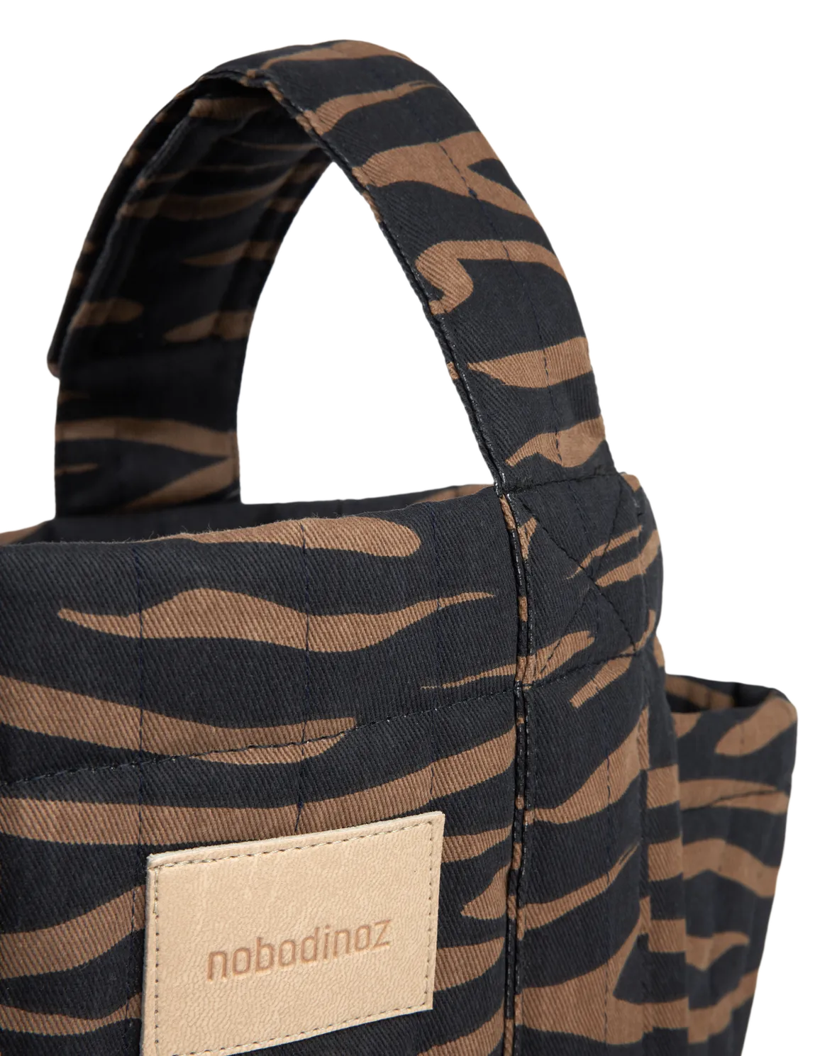Nobodinoz Waterproof Stroller Bag Hyde Park Blue Waves