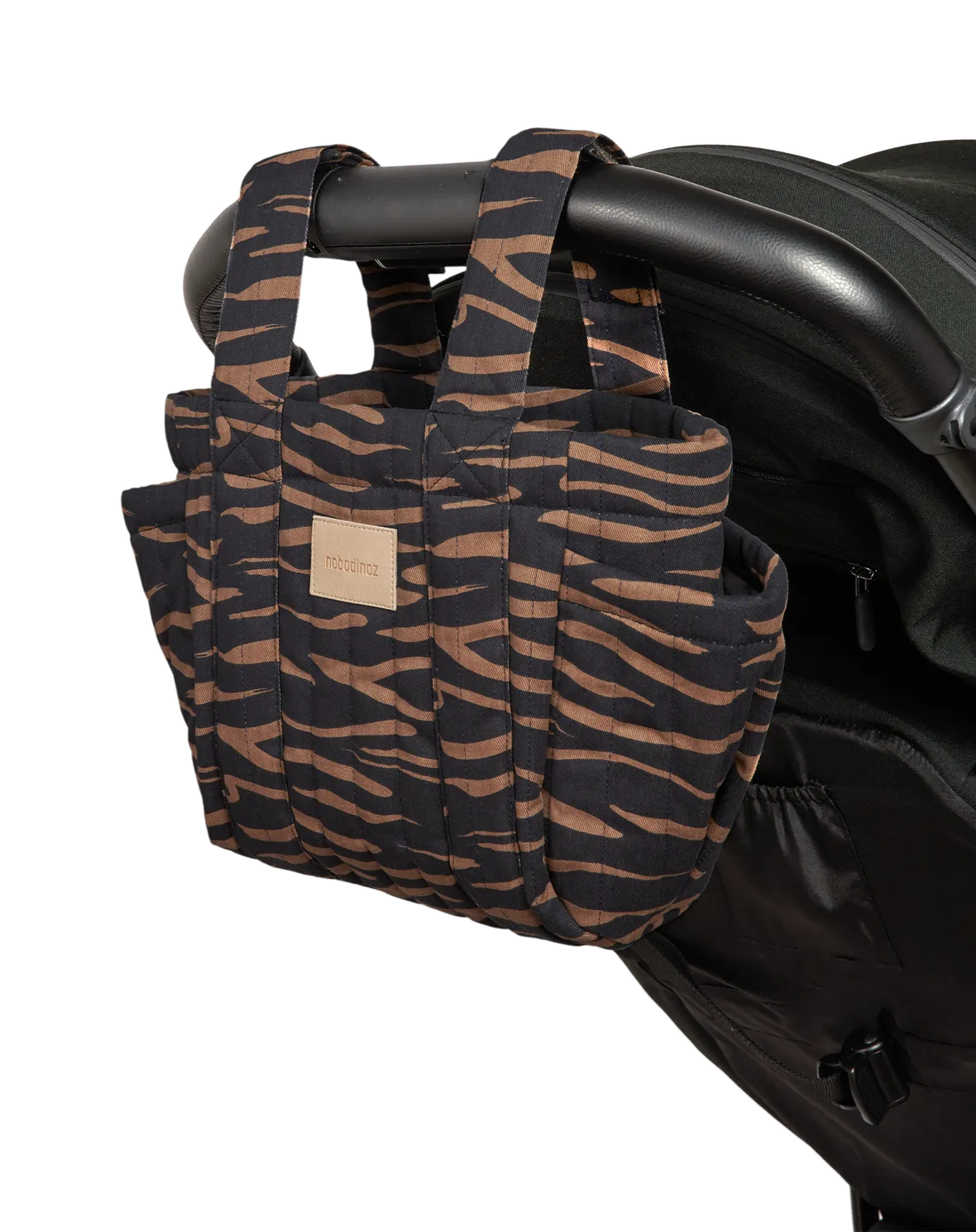 Nobodinoz Waterproof Stroller Bag Hyde Park Blue Waves