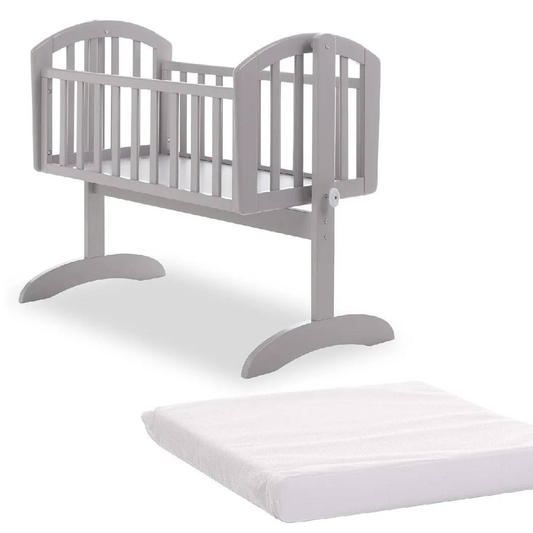 Obaby Sophie Swinging Crib (Warm Grey)