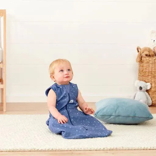 Organic All Year Jersey Sleeping Bag - Night Sky - 1.0 TOG