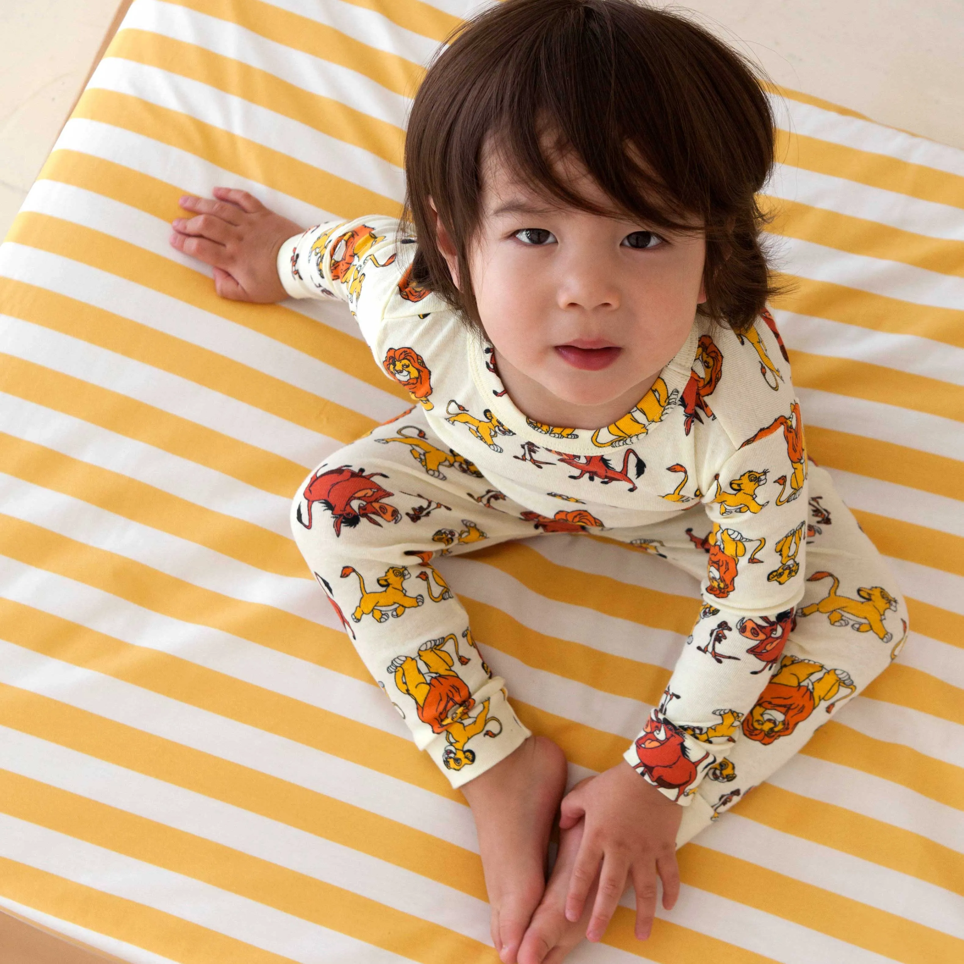 Organic Crib Sheet Stripes