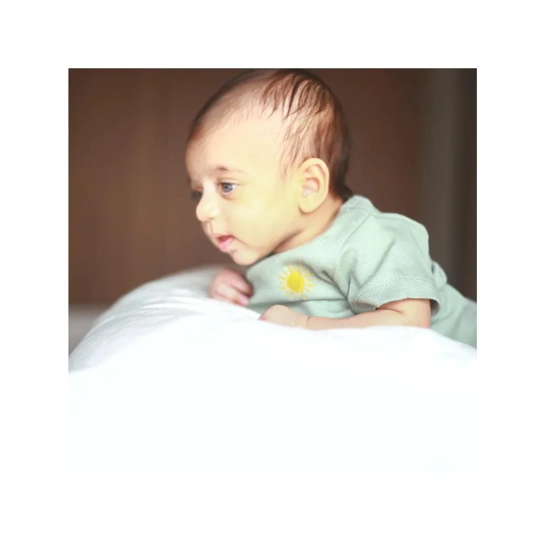 Organic Ribbed Cotton Onesie