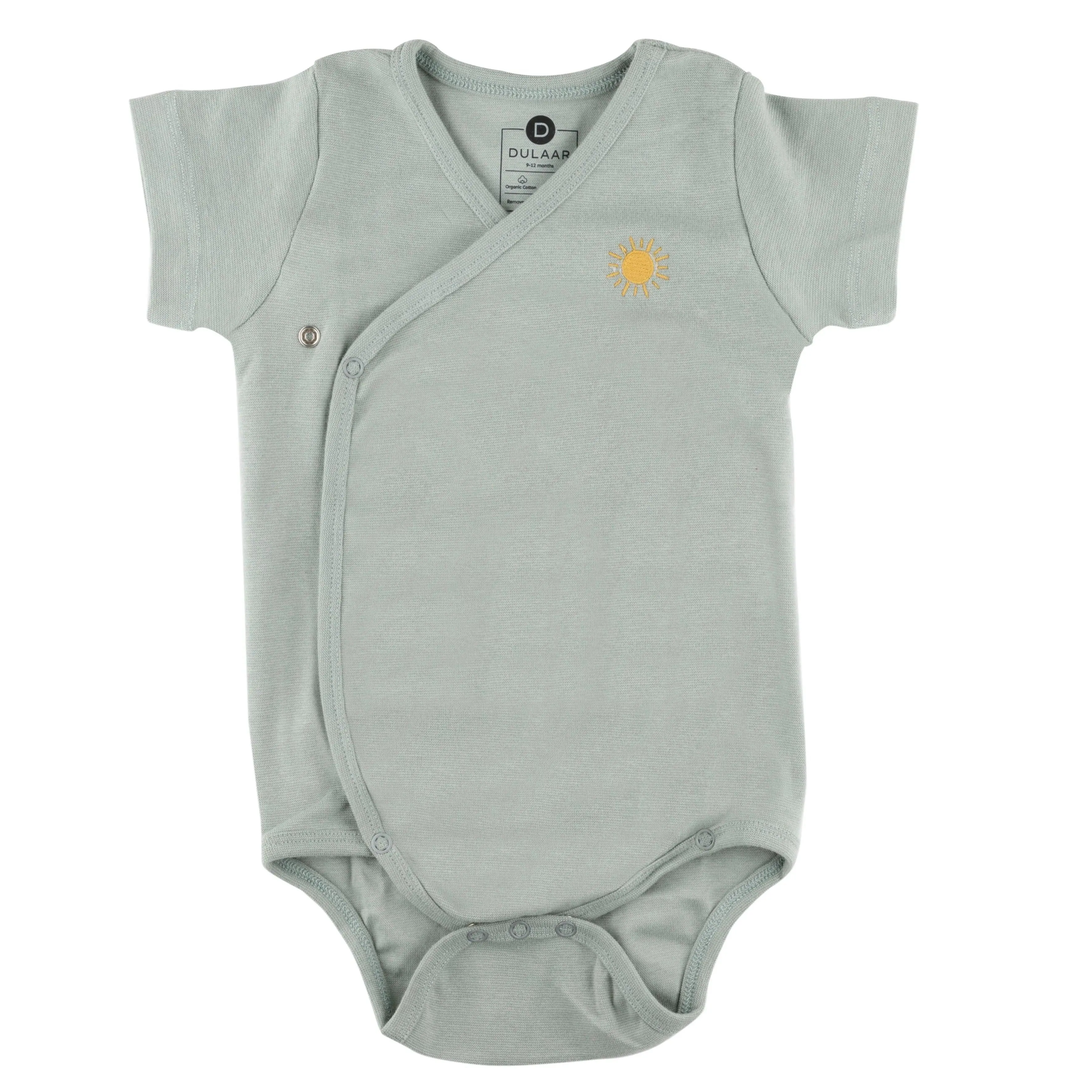 Organic Ribbed Cotton Onesie