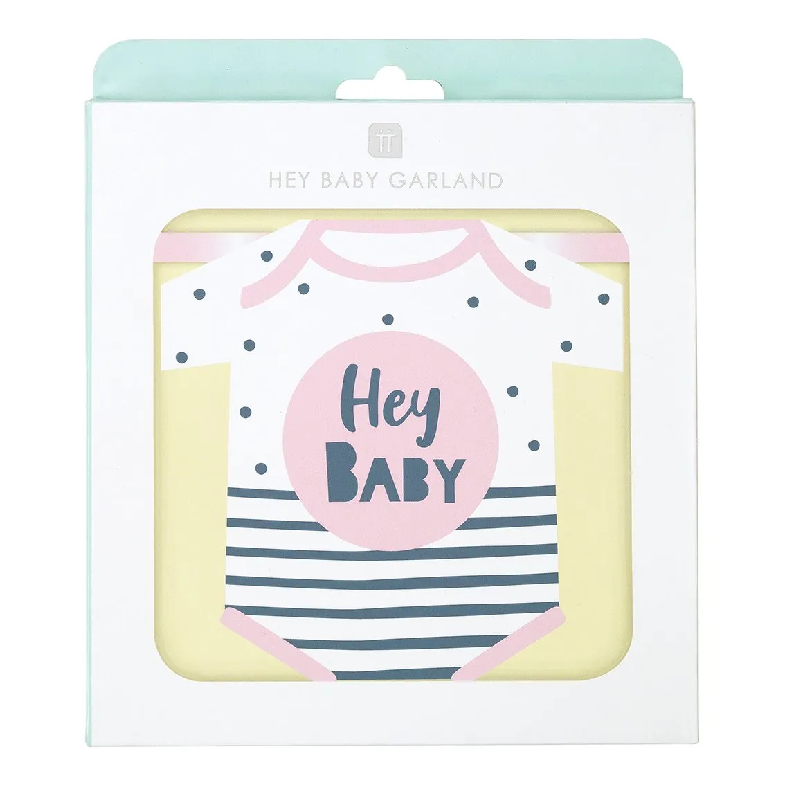 Pink Baby Romper Shaped Garland