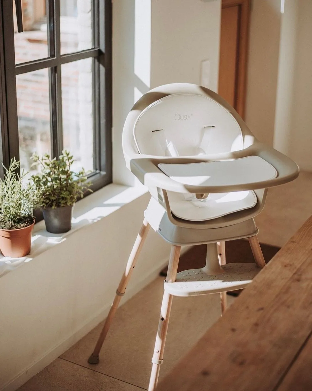 Quax Ultimo High Chair Stone