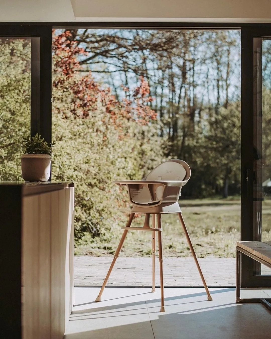 Quax Ultimo High Chair Stone