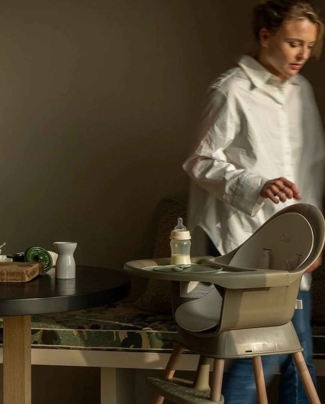 Quax Ultimo High Chair Stone