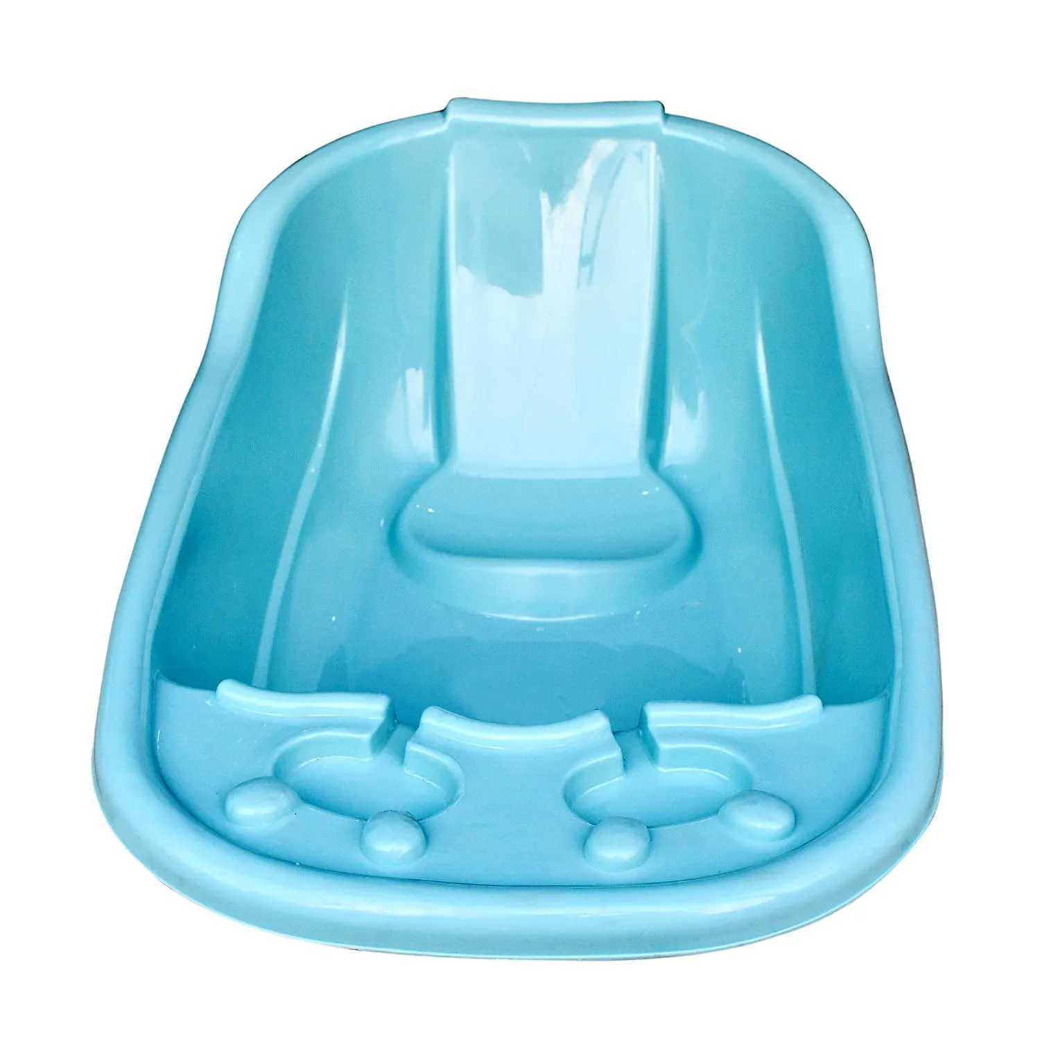 THE LITTLE LOOKERS Smart Clean Big Size Bath Tub for Baby with Anti Slip/Baby Bath Tub for Newborn/Infants Portable Baby Bath Tub for 0-2 Years Old Baby