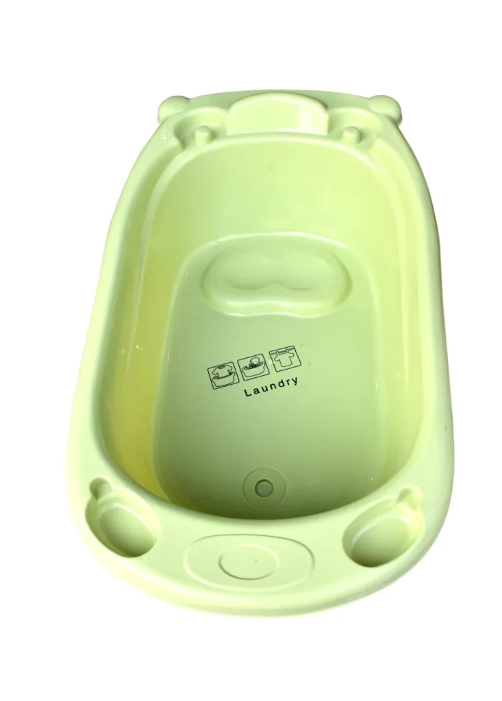 The Little Lookers Smart Clean Big Size Bath Tub for Baby with Anti Slip/Baby Bath Tub for Newborn/Infants Portable Baby Bath Tub for 0-2 Years Old Baby