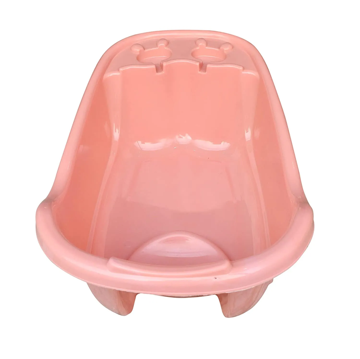 THE LITTLE LOOKERS Smart Clean Big Size Bath Tub for Baby with Anti Slip/Baby Bath Tub for Newborn/Infants Portable Baby Bath Tub for 0-2 Years Old Baby