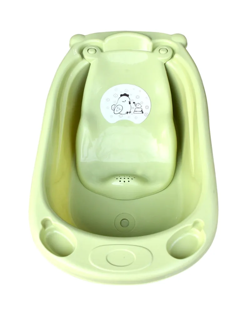 The Little Lookers Smart Clean Big Size Bath Tub for Baby with Anti Slip/Baby Bath Tub for Newborn/Infants Portable Baby Bath Tub for 0-2 Years Old Baby