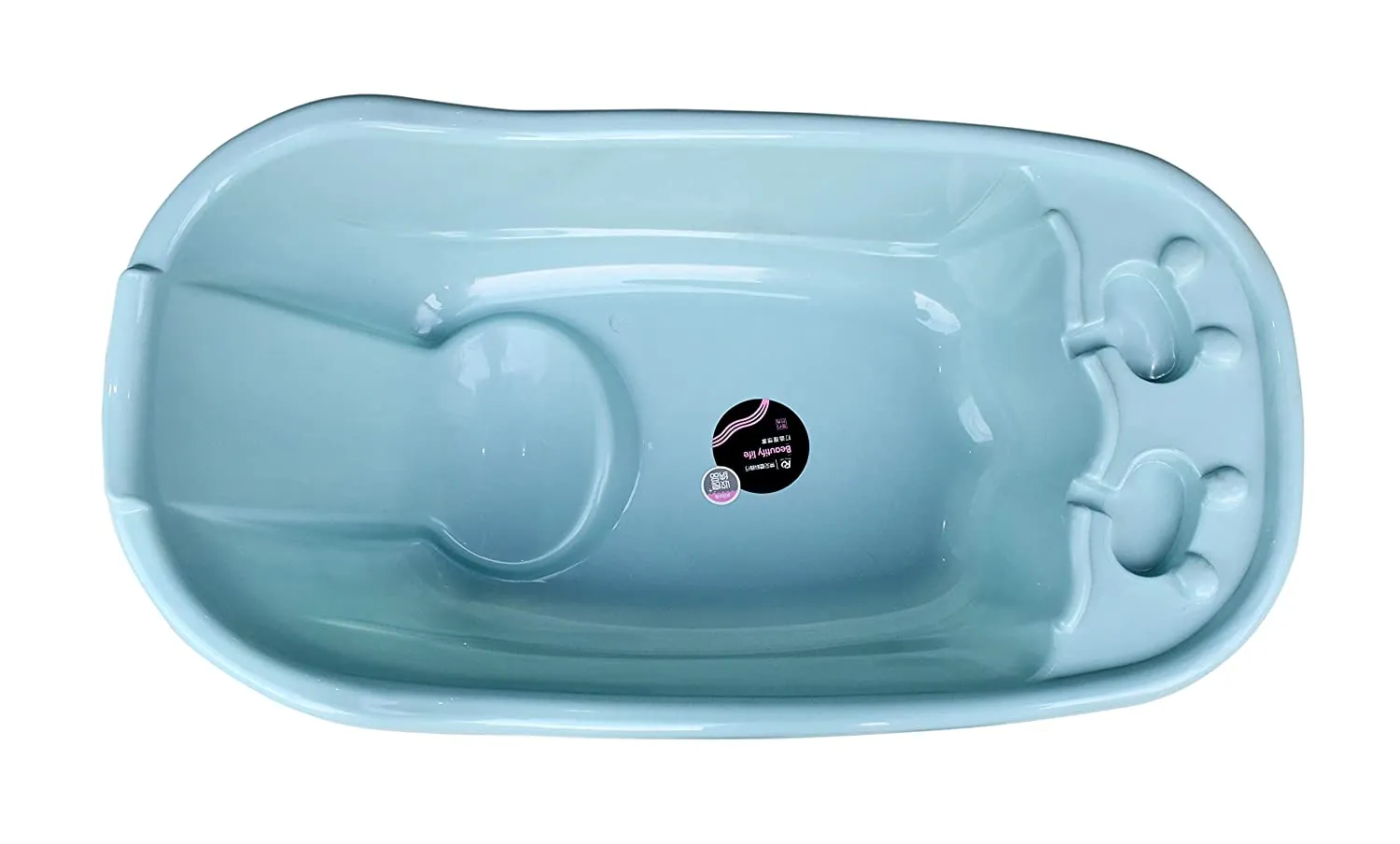 THE LITTLE LOOKERS Smart Clean Big Size Bath Tub for Baby with Anti Slip/Baby Bath Tub for Newborn/Infants Portable Baby Bath Tub for 0-2 Years Old Baby
