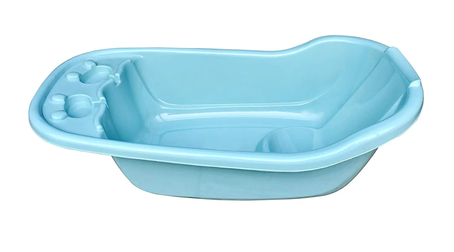 THE LITTLE LOOKERS Smart Clean Big Size Bath Tub for Baby with Anti Slip/Baby Bath Tub for Newborn/Infants Portable Baby Bath Tub for 0-2 Years Old Baby