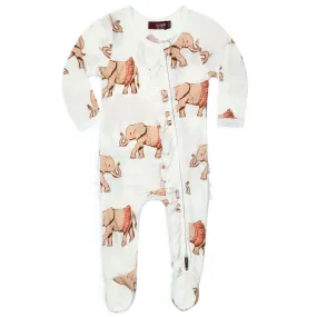 Tutu Elephant Bamboo Romper